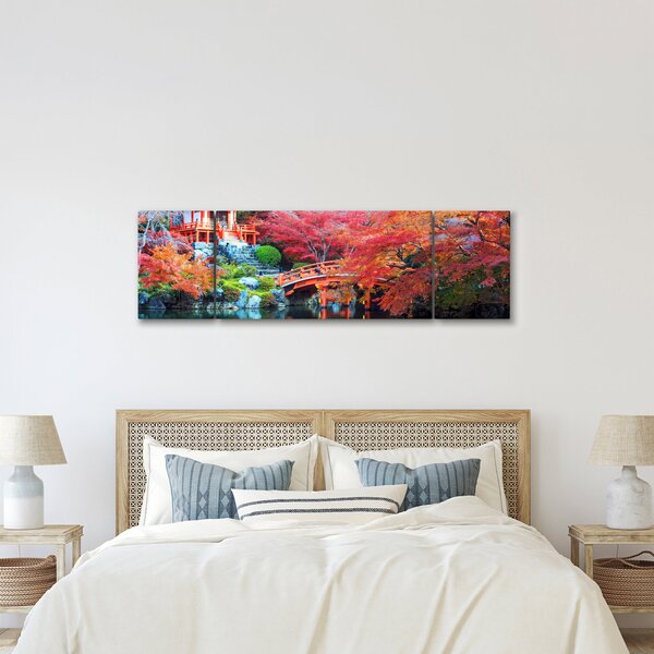 Obraz - Orientální krajina (170x50 cm)