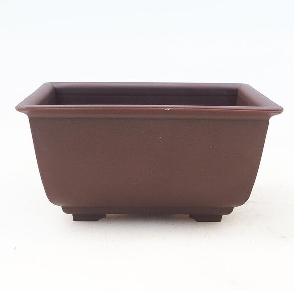 E-bonsai Bonsai miska plast MP-3 hnědá - 11 x 8 x 5,5 cm