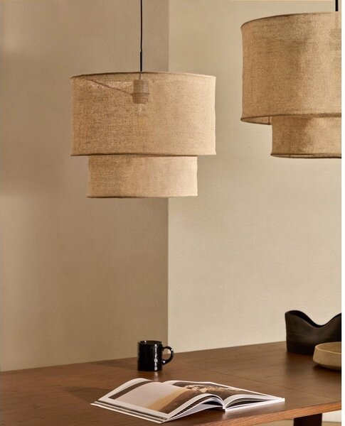 Béžové stínidlo ø 40 cm Mariela – Kave Home