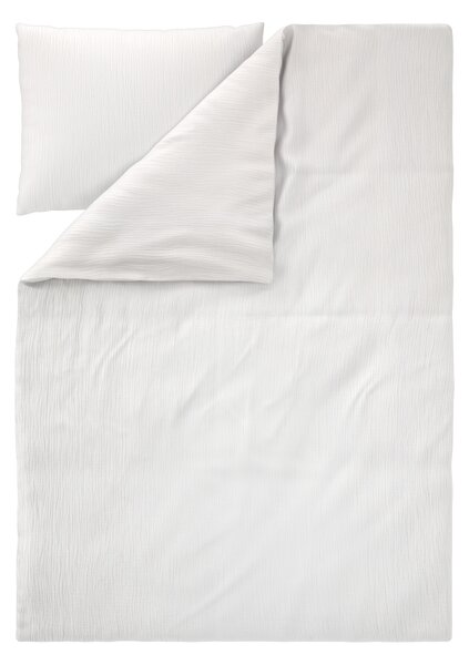 Livarno® Mušelínové ložní povlečení, 140 x 200 cm, 70 x 90 cm (bílá) (100399959001)
