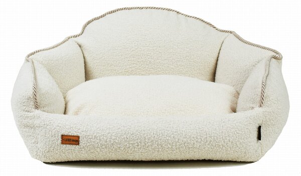 Lauren Design Pelech Charlotte, krémový bouclé Velikost: M - 80 x 70 cm