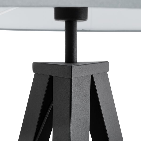 Stojací lampa STILETTO Kov Šedá