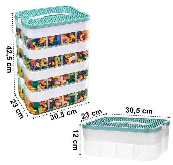 Úložný box na lego LEGOS