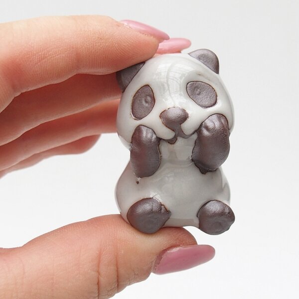 E-bonsai Keramická figurka - Panda
