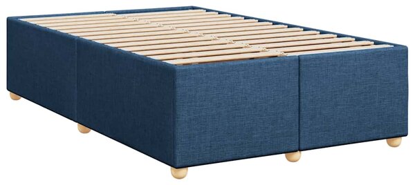 Box spring postel s matrací černá 120x190 cm textil 3286618