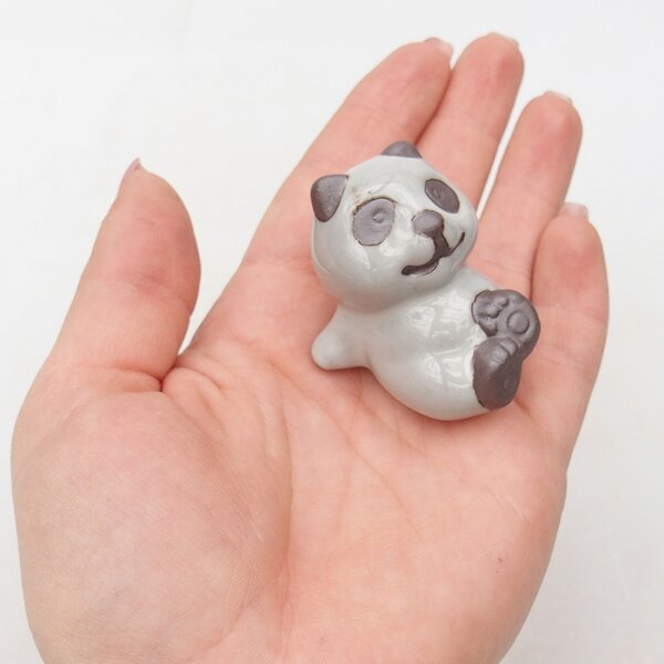 E-bonsai Keramická figurka - Panda