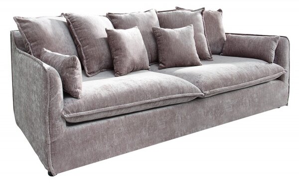 Luxusní pohovka HEAVEN 3M taupe samet