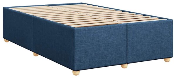 Box spring postel s matrací černá 120x190 cm textil 3286632