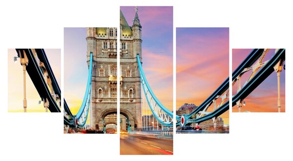 Obraz - Tower Bridge (125x70 cm)
