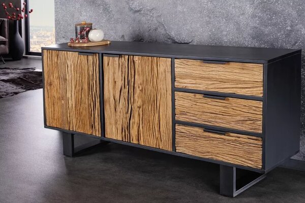 Komoda BARRACUDA 150 CM masiv mango/teak Nábytek | Úložné prostory | Komody | Nízké