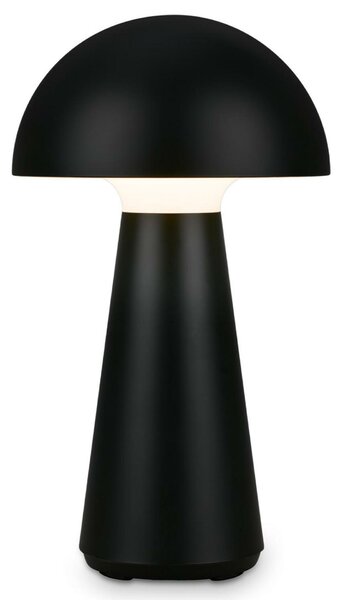 BRILONER LED nabíjecí stolní lampa 28 cm 2,6W 300lm černá IP44 BRILO 7421015