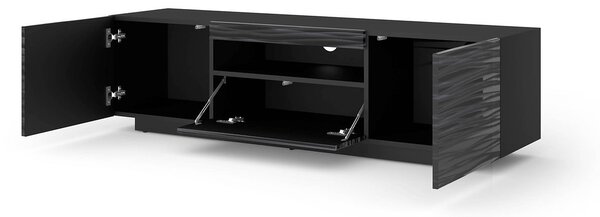 BIM Televizní stolek Aura 150 sahara-černý