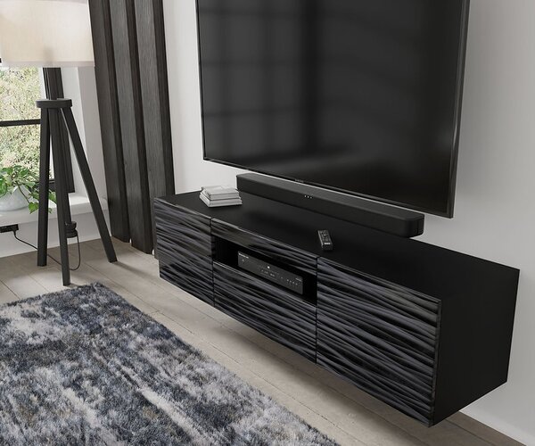BIM Televizní stolek Aura 150 sahara-černý