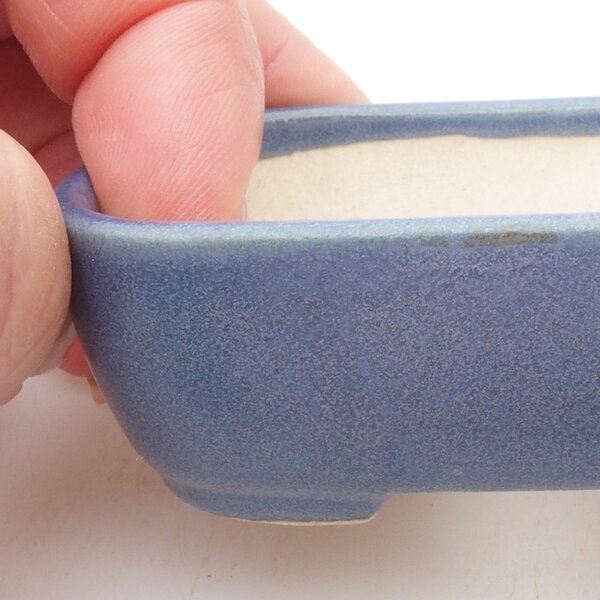 E-bonsai Mini bonsai miska 7 x 5,5 x 2 cm modrá