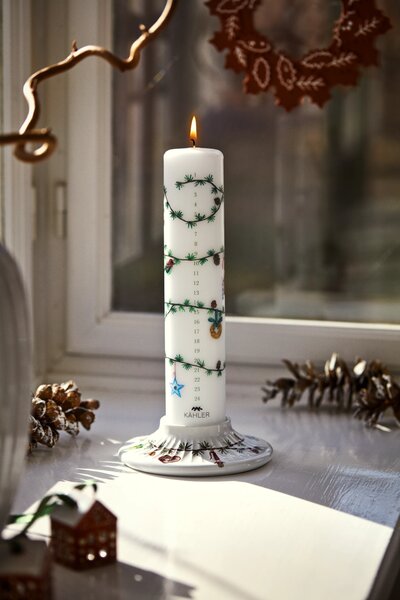 Kähler Design Adventní svíčka Hammershøi Christmas - 2026 KD588