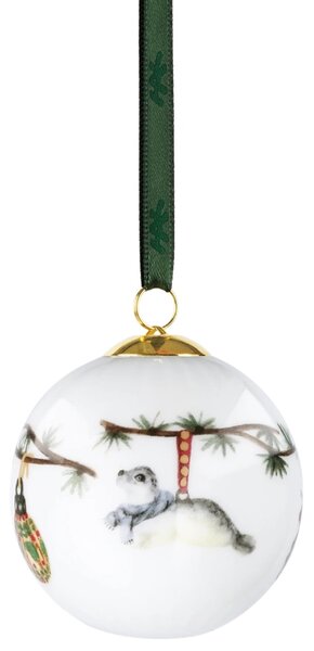 Kähler Design Porcelánová vánoční baňka Hammershøi Christmas - 2026 KD589