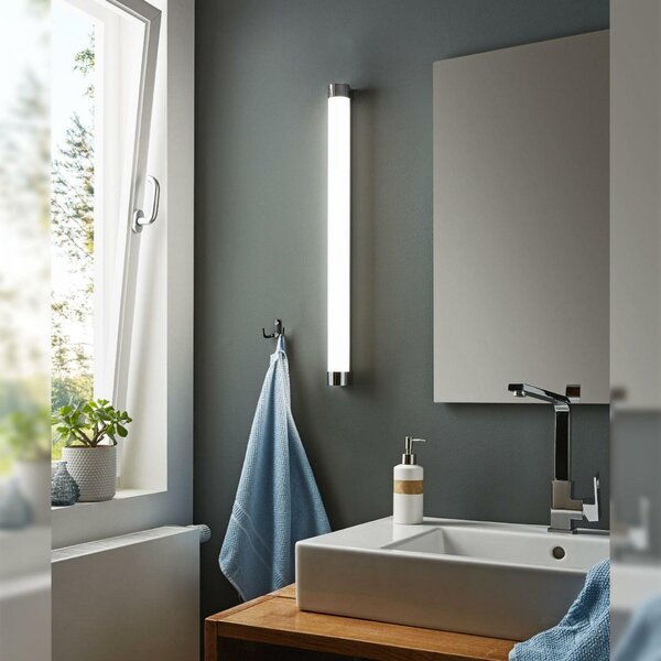 BRILONER LED nástěnné svítidlo 59,2 cm 10W 1200lm chrom IP44 BRI 2051118