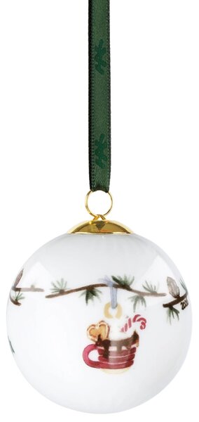 Kähler Design Porcelánová vánoční baňka Hammershøi Christmas - 2026 KD589
