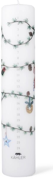 Kähler Design Adventní svíčka Hammershøi Christmas - 2026 KD588