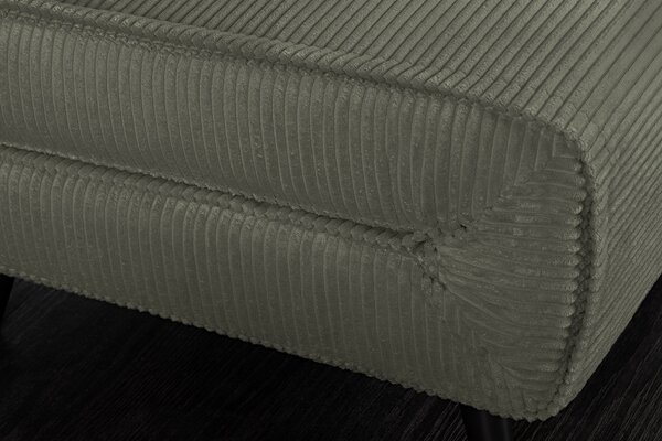 Rozkládací pohovka SMART MULTIFUNCTION 140 CM zelená manšestr