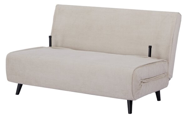 Rozkládací pohovka SMART MULTIFUNCTION 140 CM béžová manšestr