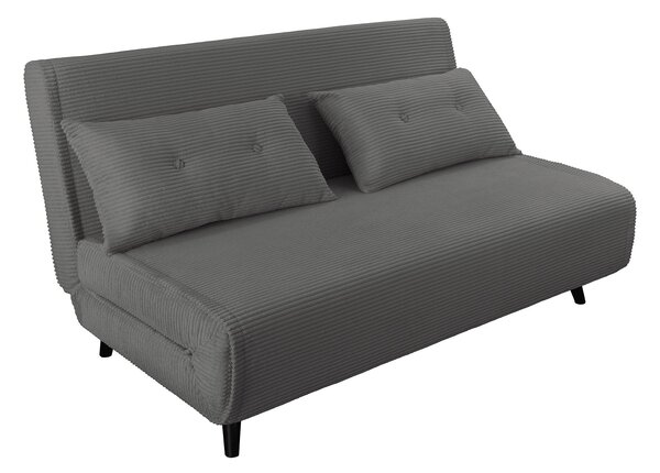 Rozkládací pohovka SMART MULTIFUNCTION 140 CM šedá manšestr