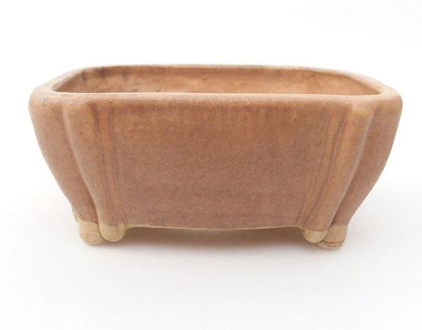 E-bonsai Keramická bonsai miska 10,5 x 8,5 x 4 cm růžová