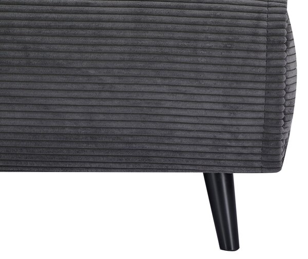 Rozkládací křeslo SMART MULTIFUNCTION 100 CM šedá manšestr Nábytek | Obývací pokoj | Křesla | Klasická