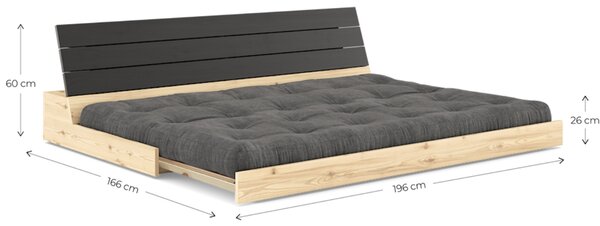 Karup Design Rozkládací pohovka Base 196 cm