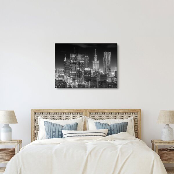 Obraz - Černobílý New York (70x50 cm)