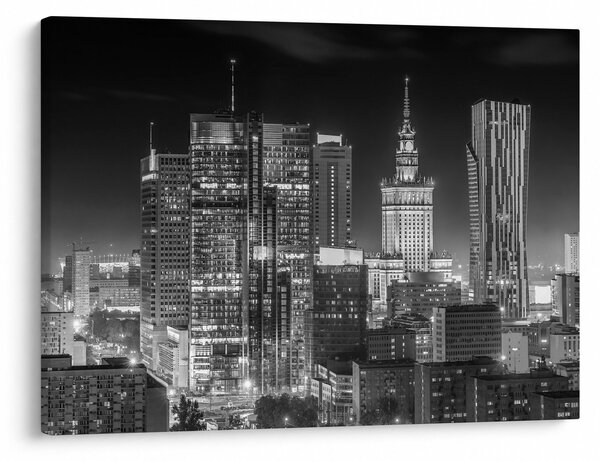 Obraz - Černobílý New York (70x50 cm)
