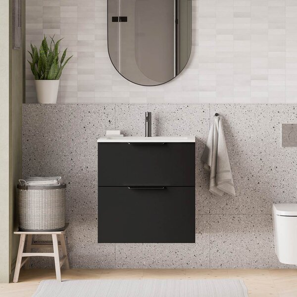 Umyvadlo Duravit s umyvadlovou skříňkou TIM 60 cm