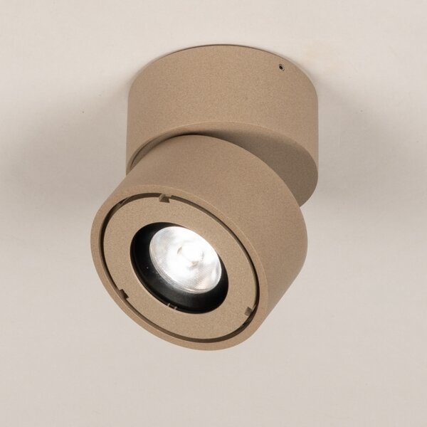 Stropní LED svítidlo do koupelny Paul Flex Taupe X (LMD)