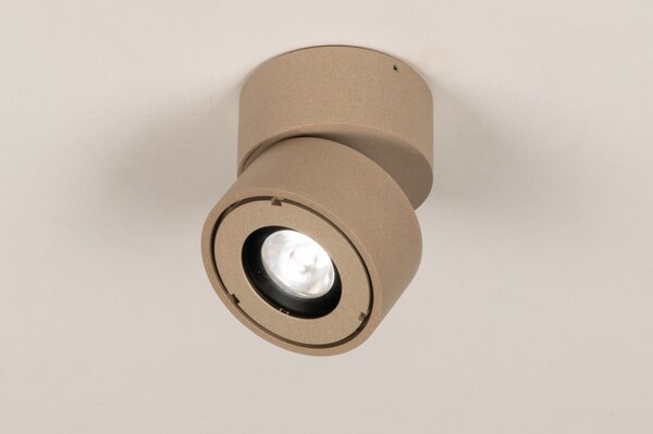 Stropní LED svítidlo do koupelny Paul Flex Taupe X (LMD)