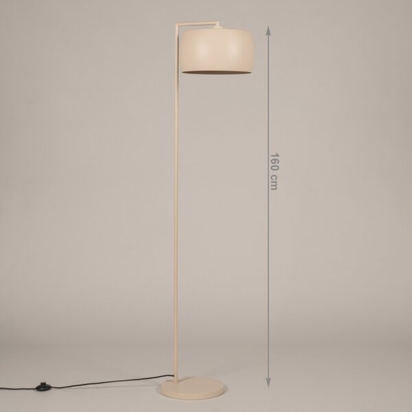 Stojací designová lampa Pallas Bond Taupe (LMD)