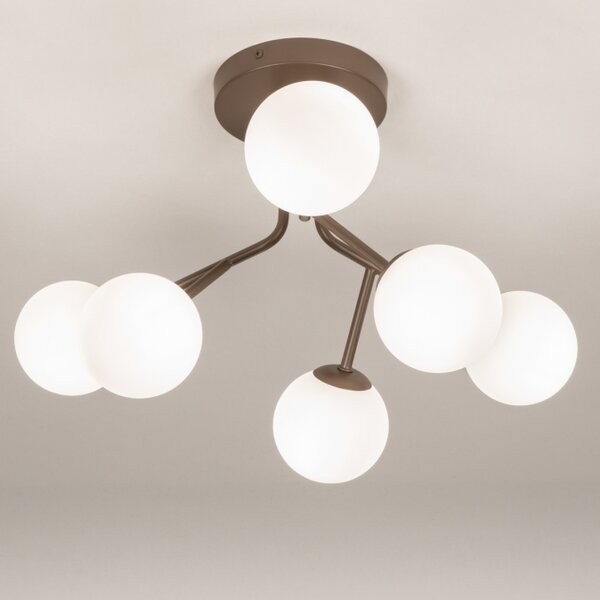 Stropní skleněné svítidlo Element 6 Brown (LMD)