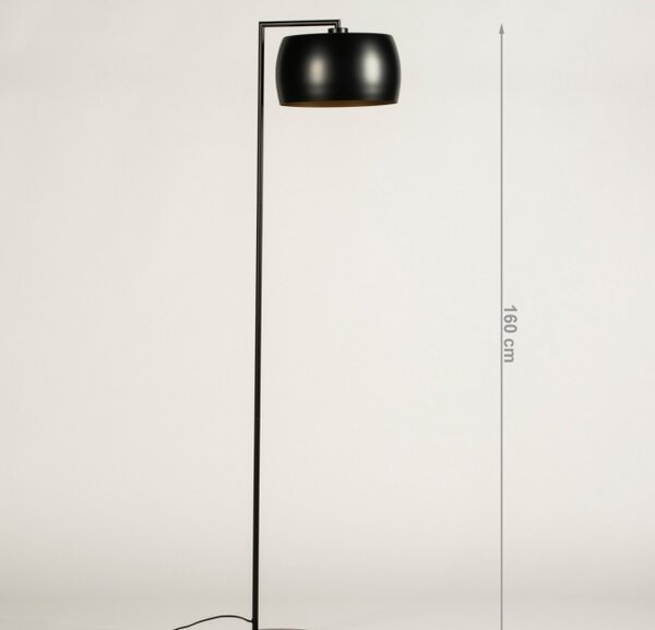 Stojací designová lampa Pallas Bond Black and Gold (LMD)
