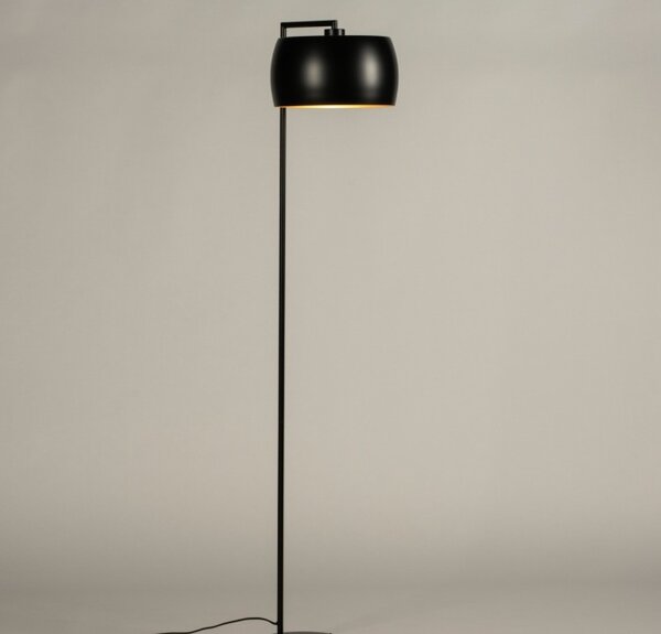Stojací designová lampa Pallas Bond Black and Gold (LMD)