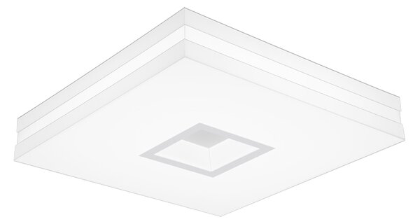 PALNAS Moderní stropní LED osvětlení PETY, 100W, teplá bílá, 80x80cm, hranaté 61000626