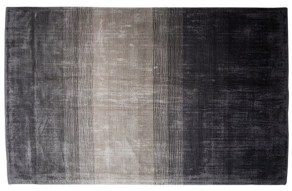 Koberec černo-šedý 140 x 200 cm krátkovlasý ERCIS