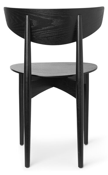 Dřevěná jídelní židle Herman Black