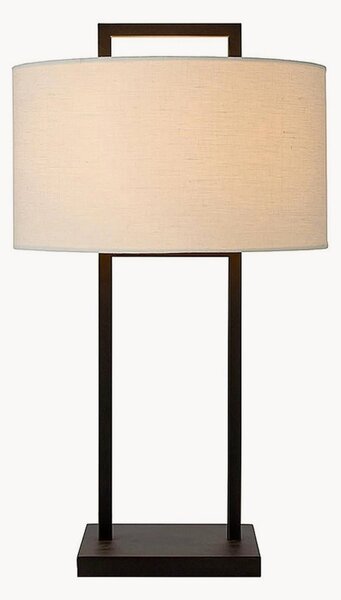 Stolní lampa's lněným stínidlem Belford