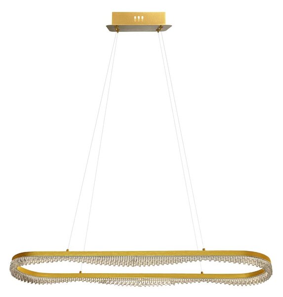 Závěsné LED svítidlo Preciosa, 1x LED 45w, 4000k, g