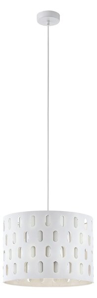 EGLO Závěsný lustr na lanku RONSECCO, bílý, 38cm 98274