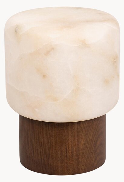 Stolní lampa z alabastru Ernesto