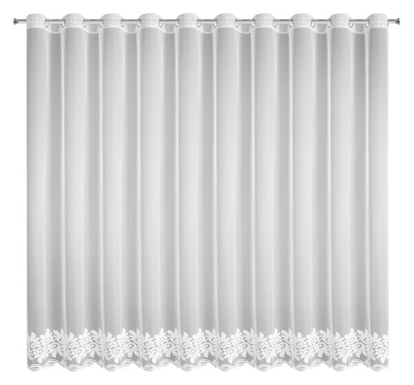 ZÁCLONA NA KROUŽCÍCH TALIA 350X250 CM VZOROVANÁ