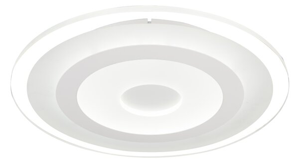 GLOBO Stropní přisazené stmívatelné osvětlení BERSAGLIO, 36W, teplá bílá, 40cm, kulaté 49001-36