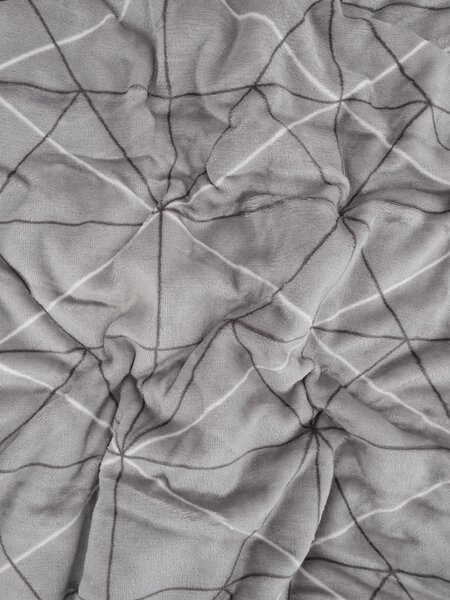MK Lůžkoviny Beránková deka mikroplyš Exclusive 150 × 200 cm – Sebastian šedý