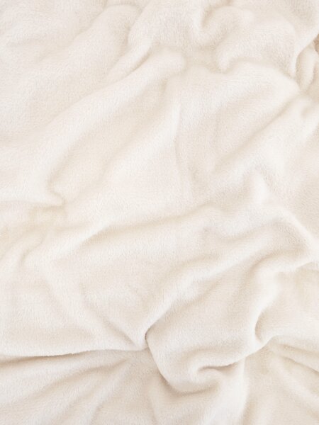 MK Lůžkoviny Beránková deka mikroplyš Exclusive 150 × 200 cm – Laura přírodní