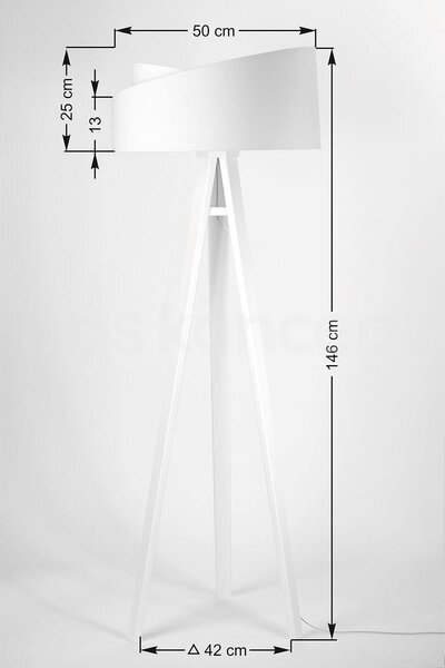 BPS koncept Stojací lampa Galaxy, v.146cm, zelené stínidlo, 1xE27, ø 50 cm Barva podstavy: Šedá